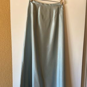 Formal taffeta evening skirt